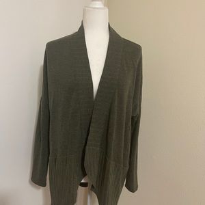 Sienna Sky Women’s Cardigan Duster Size S Open Front Long Sleeve Pockets New